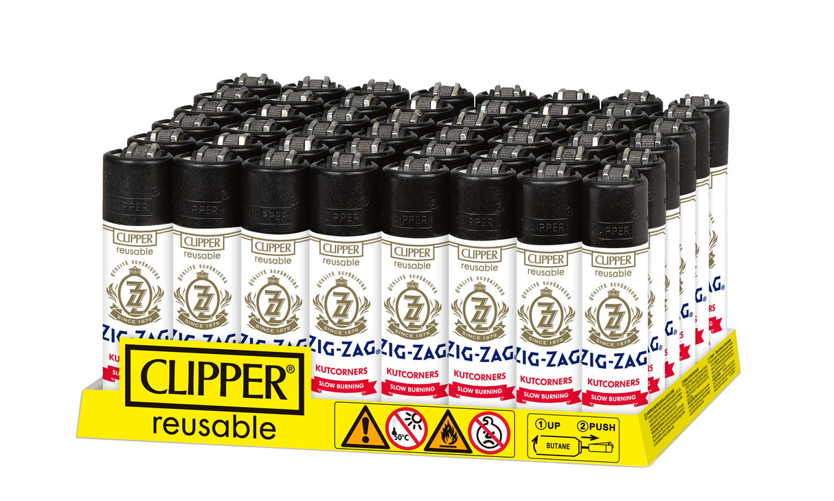 Classic Large Lighters - Zig-Zag 2 - Tray of 48