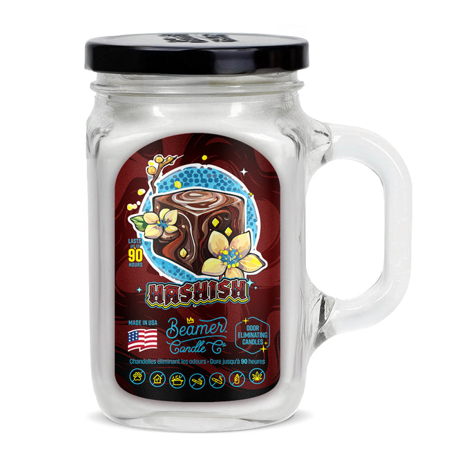 Scented Candle - Hashish (90 Hour Burn Time)