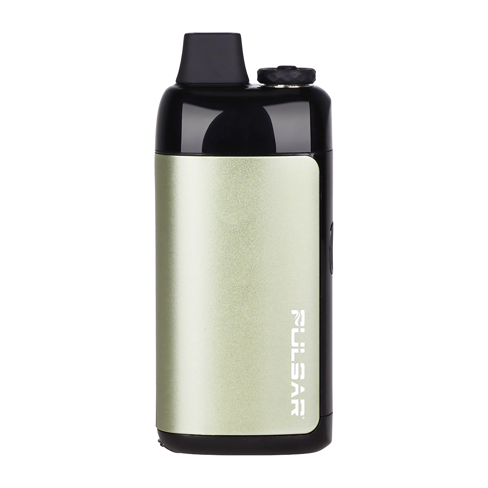 Pulsar Chorus vaporizer in color green on a white background