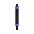 Little Dipper Dab Straw Vaporizer with a black and purple cylindrical body, small display showing 4.1 V, single button, and mouthpiece/heating chamber sections.