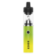 Rover Dab Pen with black mouthpiece, clear atomizer, metal base, and gradient battery. Designed for portable dabbing with even heating and powerful flavor.