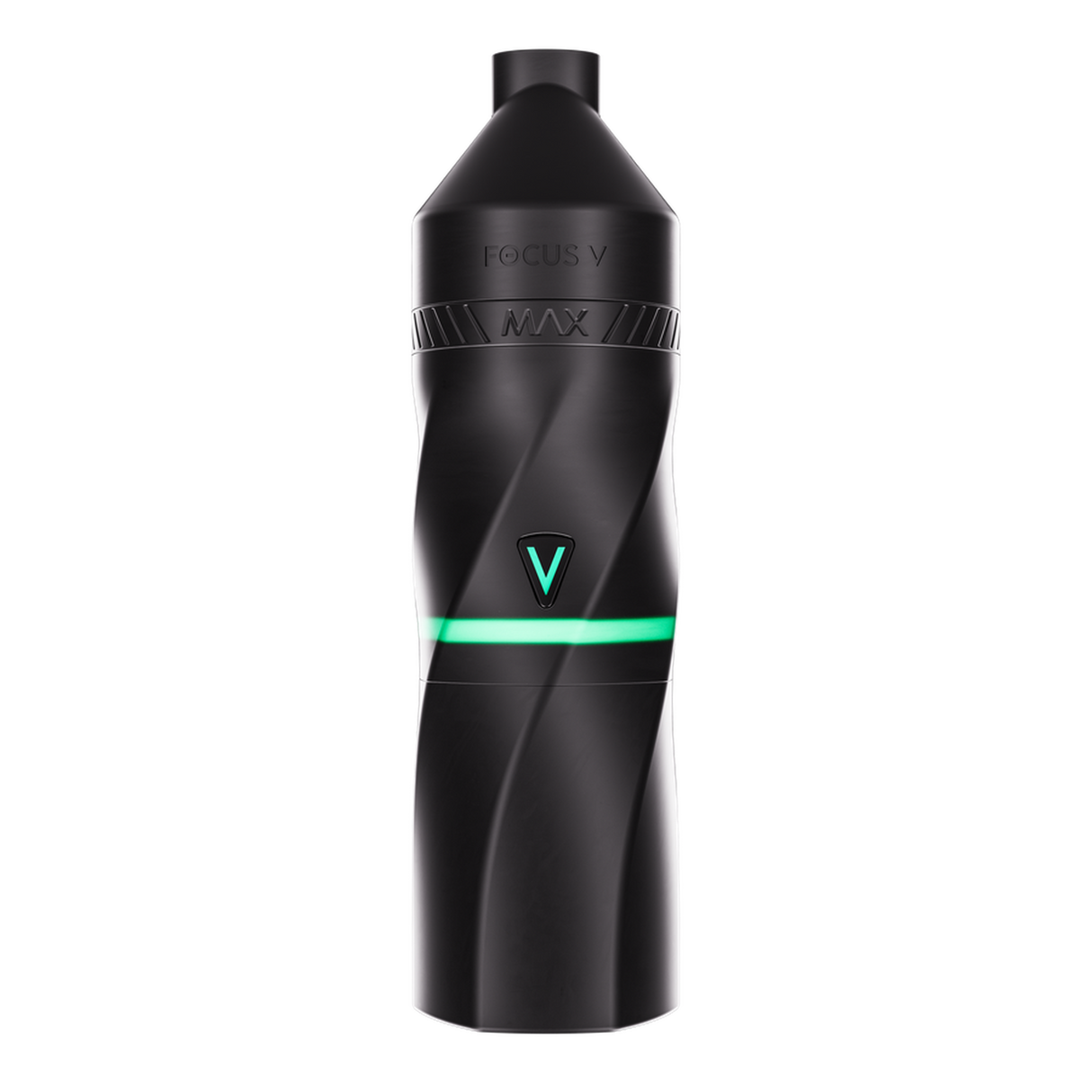 AERIS Intelli-Core MAX Ring Adapter, a black bottle-shaped device with a green stripe, designed for enhanced compatibility and performance with AERIS devices.