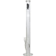 26 Glass Bong Straight featuring a clear tube with HMP branding, removable down-stem, bowl, and built-in ice pinch on a stable base.