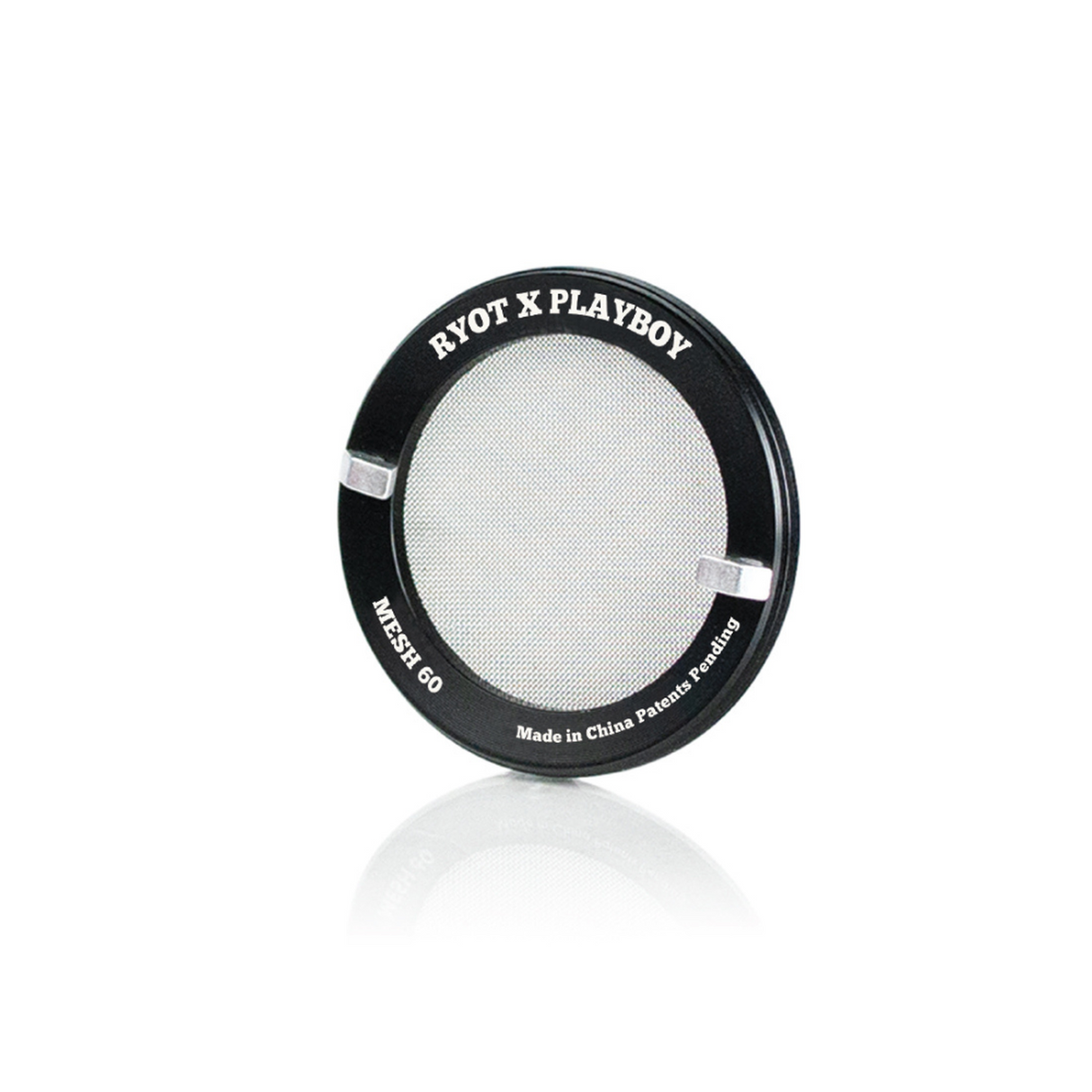 PLAYBOY x Kannastor - 2.2 Grinder - Rose Gold, featuring a sleek circular design with a modular 4-piece structure, visible pollen catcher, and replaceable screen.