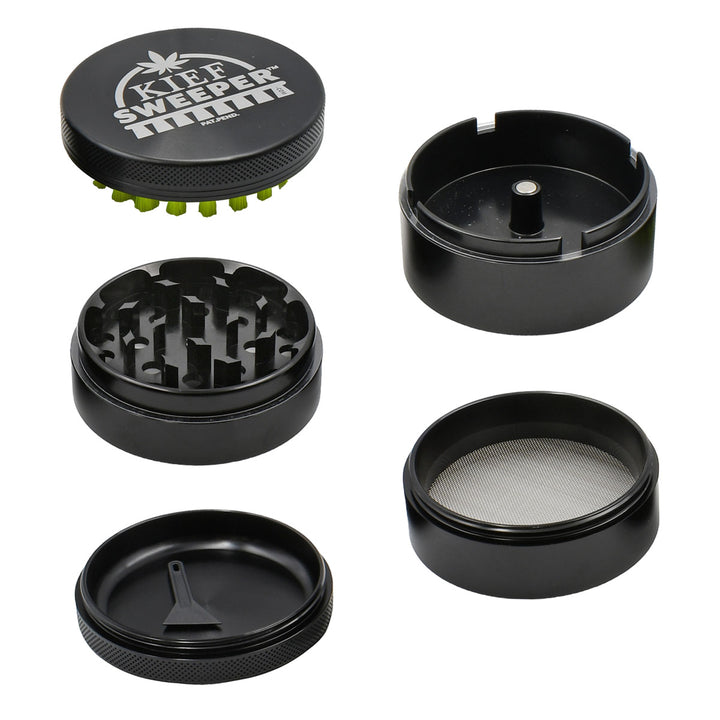 Kief Sweeper Brush & Grinder