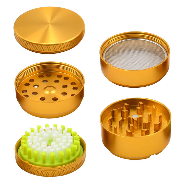 Kief Sweeper Brush & Grinder