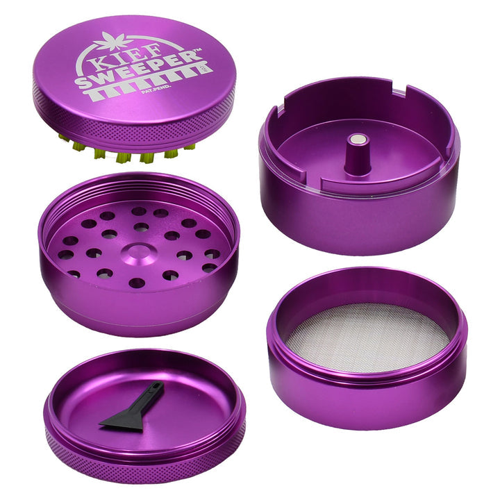 Kief Sweeper Brush & Grinder