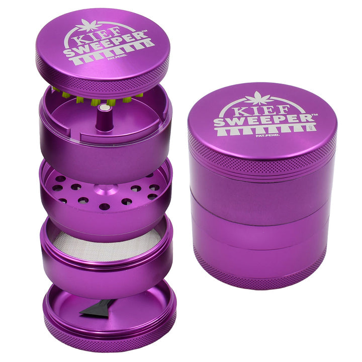 Kief Sweeper Brush & Grinder