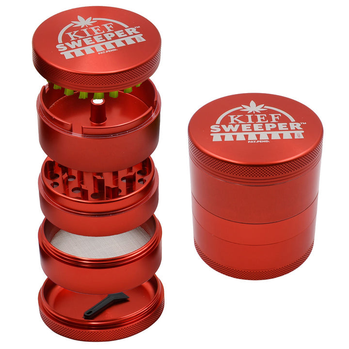 Kief Sweeper Brush & Grinder