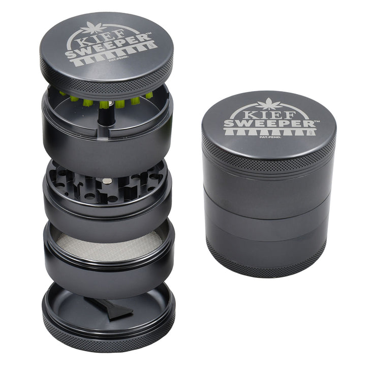 Kief Sweeper Brush & Grinder