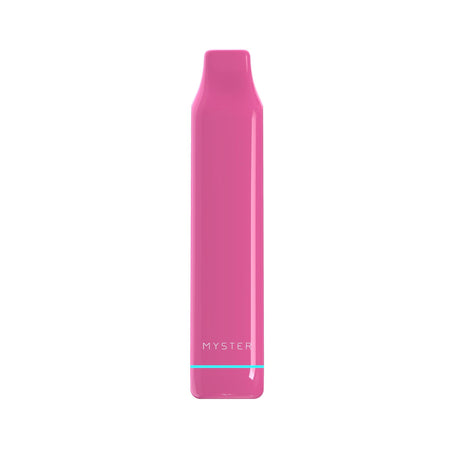 SlickStick Slim 510 Battery in pink, a sleek disposable vape with MYSTER branding, designed for discreet, powerful vaping with universal cartridge compatibility.