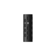 PAX FLOW Grip Sleeve - Onyx: Matte-black silicone sleeve with grid pattern and LED X, enhancing grip and protection for PAX FLOW devices.