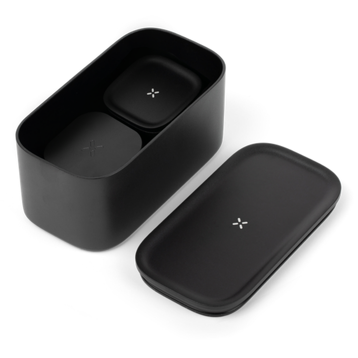 Stash Jar with airtight seal, featuring a sleek black design, ideal for storing herbs discreetly and protecting them from sunlight.