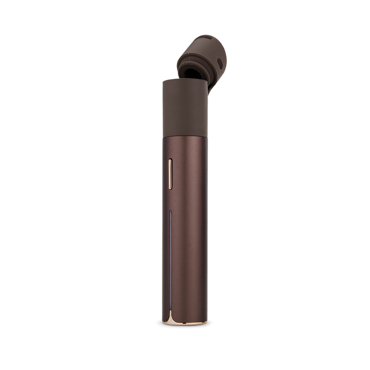 Pivot Electric Dab Pen with detachable cartridge, rechargeable battery, control button. Features quick-release 3D Chamber, real-time temperature control, single-button operation for portable dabbing.