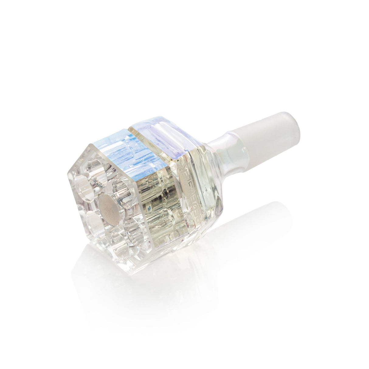 14mm Terminator Revolution Pull-Out Bowl V2 with integrated multi-hole diffuser and hexagonal design, featuring six chambers and removable magnetic top for easy reloading.