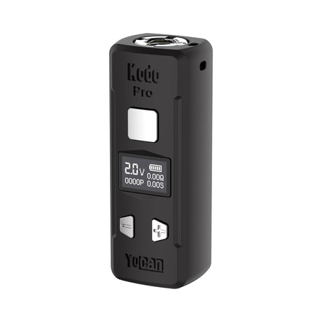 Kodo Pro Digital 510 Battery - Black - 1 unit, showcasing a compact design with control buttons, ideal for discreet vaping; USB charger not included.