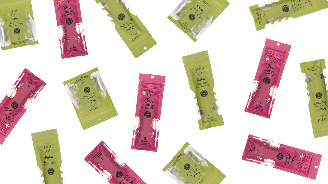 Choice Leaf Palm Leaf and Choice Leaf Rose Pedals