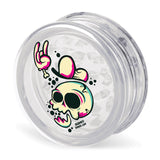 63mm 3 pcs Acrylic Grinders - Skull