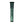Color Downstem - 14MM - 4: Green-tinted glass with HUMAN GRADE label, featuring multiple slits for smoke percolation in water pipes.