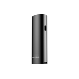 PAX FOUR external battery pack; slim, matte-black cylinder with PAXFOUR branding, USB-C port, and hatch for docking PAX vaporizers.