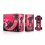 Playdeck Skateboard 510 Battery with bold skatepark graphics, featuring a mini-skateboard design, circular display, and wheel-like end-caps, showcased with vibrant branded packaging.