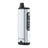 Ziva 2.0 510 Battery, a sleek metallic vape with OLED display, mouthpiece, firing button, and adjustment controls, showcasing voltage, resistance, and puff count.