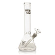 12 Tall Sacred Geometry Beaker Base Bong with borosilicate glass, removable downstem, pull-out bowl, ice catcher, and distinctive geometric design from Red Eye Glass®.