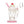 8 Tall Milkshake Incycler Rig styled as a pink-and-white milkshake with whipped cream, cherry, straw mouthpiece, and quartz banger for vaporizing concentrates.