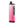 Ziva 2.0 510 Battery: Pen-style vaporizer with built-in mouthpiece, side display showing settings, metallic pink finish, and adjustment buttons below the screen.