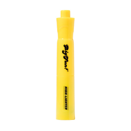High-Lighter 510 Vaporizer resembling a classic yellow marker, featuring a discreet design with variable voltage control and auto-draw activation for 510-thread cartridges.