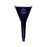 Bioplastic Cone Loader with helmet graphic and GET LOST banner, designed for sustainable, ergonomic use, enhancing efficiency in material preparation.