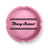 Classic Ashtray: A round silicone tray with black checker bands and Blazy Susan™ in bold script, designed for organizing small items.