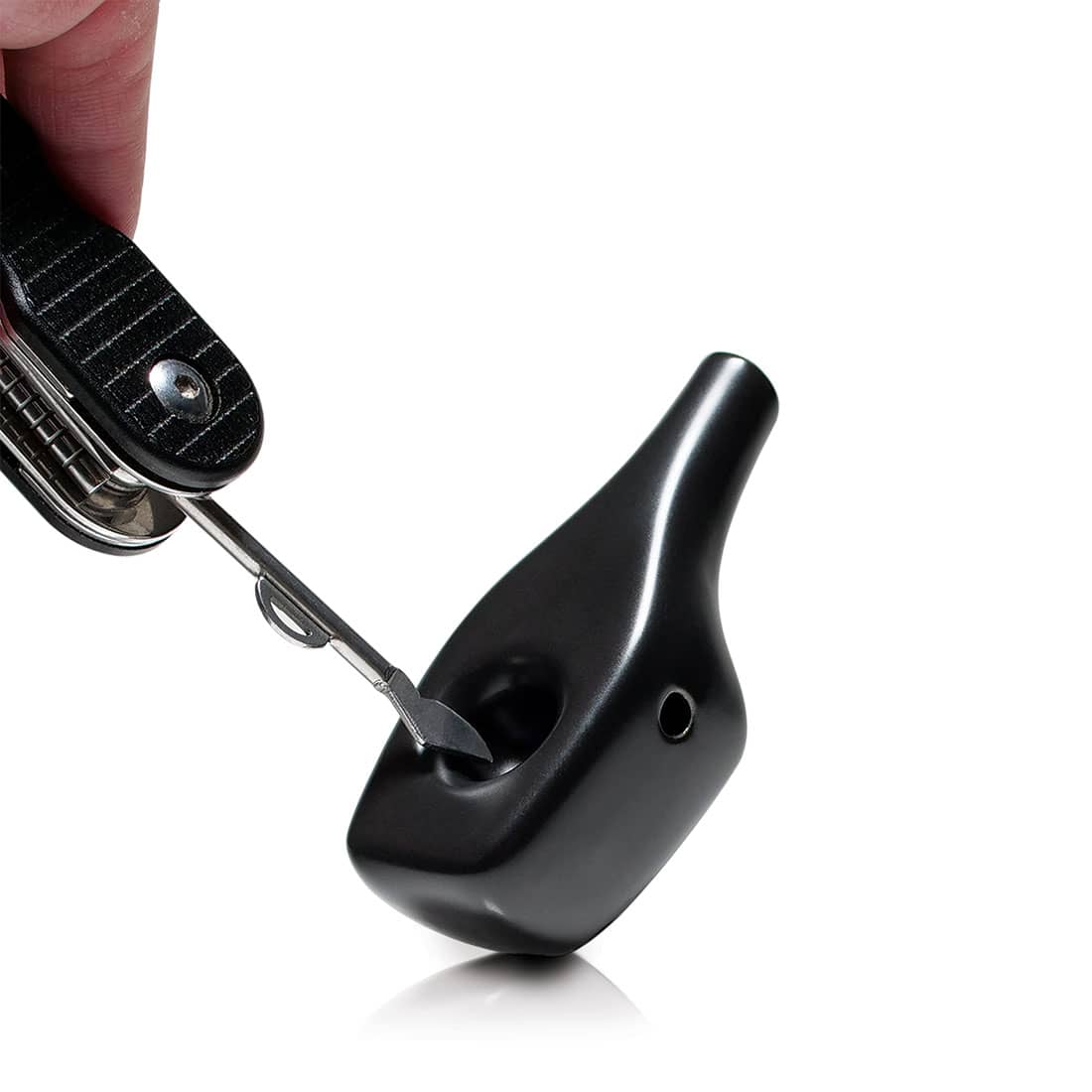 Ceramic Stand Up Mini Spoon Pipe