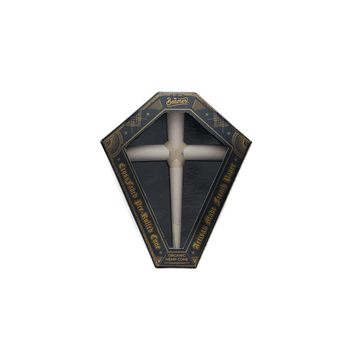 CrossFaded Pre-Rolled Cone - Unbleached - 1 Unit