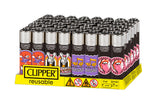 Classic Large Lighters - Groovy World - Tray of 48