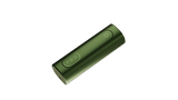 PAX FLOW vape battery, slim and cylindrical, designed for PAX pods, ensuring smooth vapor with advanced hybrid heating and strong draw strength.