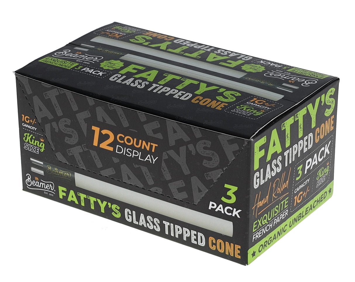 Fattys Pre-Rolled Glass - Tipped Cones