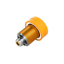 Focus V - Chromatix Atomizers: Close-up of durable metal cylinder with titanium bucket, designed for enhanced heat retention and seamless integration with Focus V CARTA E-Rig.