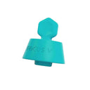 Focus V - Chromatix Silicone Stopper: Blue, pointy-tip design for CARTA E-Rig, protects against dust and moisture, ensuring device cleanliness and travel safety.