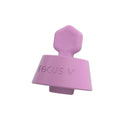 Focus V - Chromatix Silicone Stopper, a pink, hexagon-shaped object with a pointy tip, designed to protect the CARTA E-Rig from dust and debris.