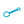 Focus V - Chromatix Silicone Tether, a blue plastic tool with circular features, designed to securely attach carb caps to Focus V CARTA E-Rig.