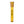Amber-yellow glass downstem with HUMAN GRADE text, visible diffuser slits, designed for 14mm water pipes. Ideal for retail with precision fit and durable construction.