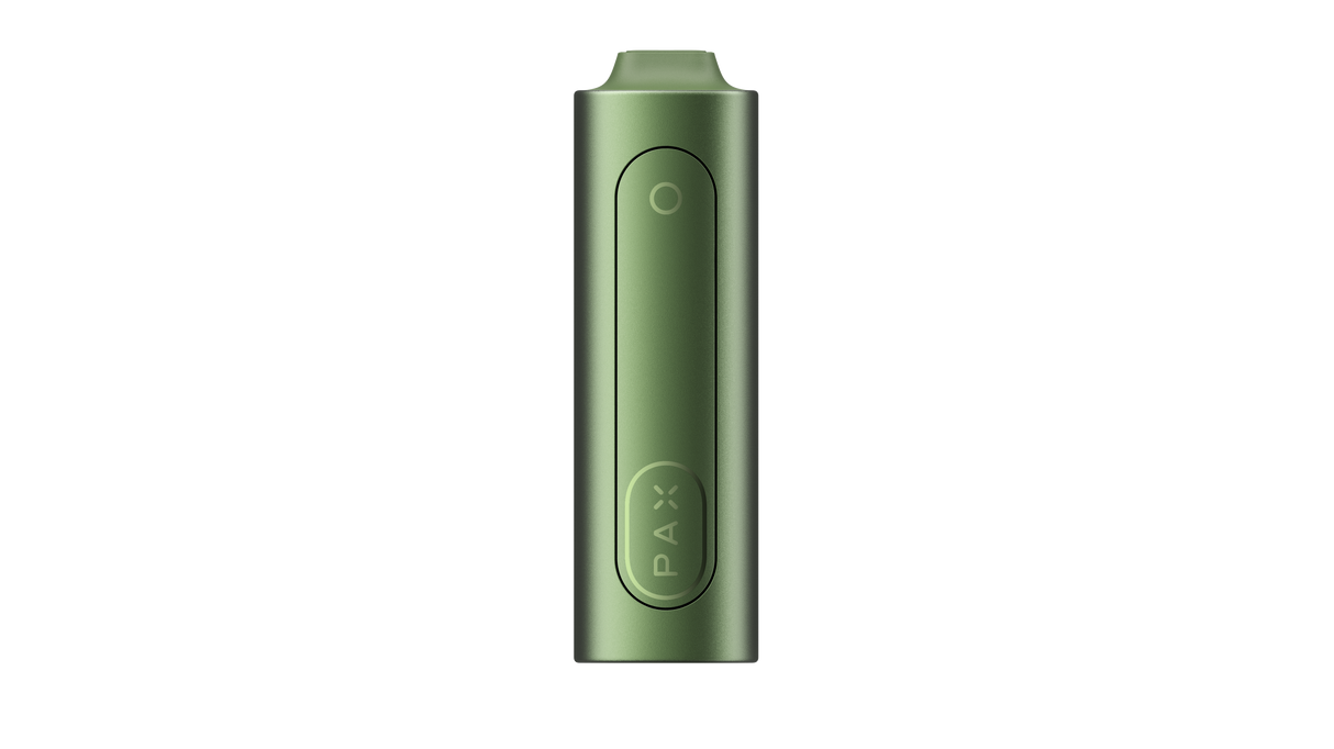 PAX FLOW portable vaporizer with sleek design, showcasing its compact size and advanced features for smooth, flavorful vaporization. Includes accessories for enhanced use.