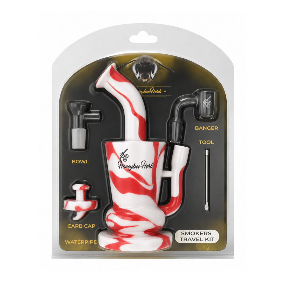 Silicone Bong & Dab Rig Travel Kit