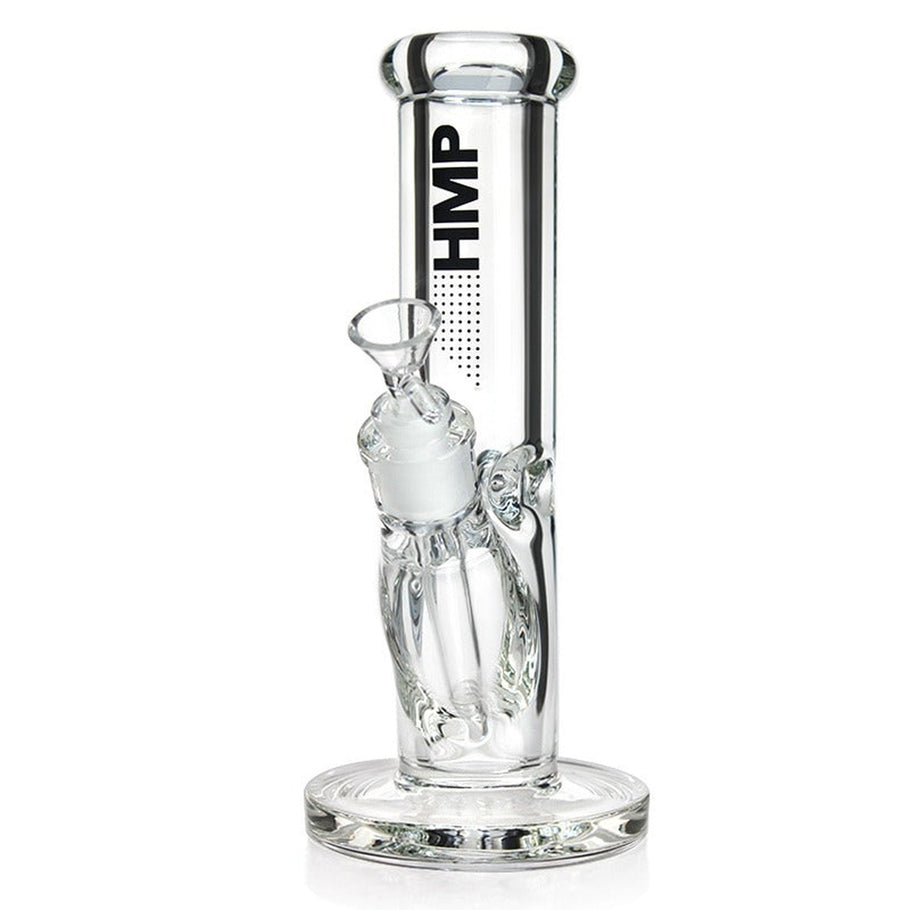 HMP 10" Glass Straight Bong - Heavy Duty