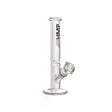 12 Glass Straight Bong made from durable borosilicate glass, featuring an ice pinch for smoother hits, designed for easy cleaning and regular use.