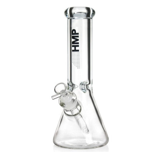 HMP Ultra Heavy Duty 12 beaker bong with a wide conical base, upright tube, and removable down-stem, designed for smooth, reliable performance.