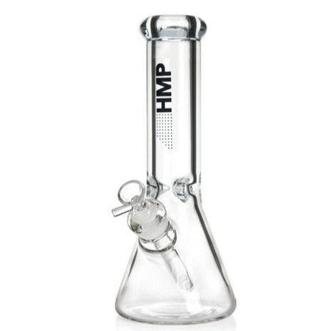 HMP Ultra Heavy Duty 12 beaker bong with a wide conical base, upright tube, and removable down-stem, designed for smooth, reliable performance.