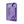 Purple hemp plastic rolling tray with multiple compartments for organizing herbs, featuring durable, biodegradable construction and an eco-friendly design.