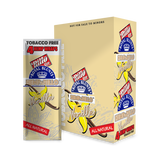 Hemparillo Wraps - Vanilla - Carton of 15, featuring a package of hemp wraps with smooth vanilla flavor, tobacco- and nicotine-free, ideal for smoke shops.